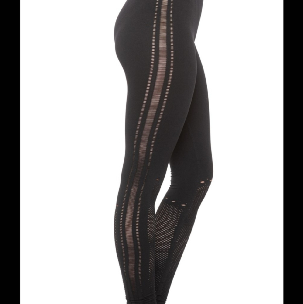 NEW $104 BODY LANGUAGE FISHNET  XS